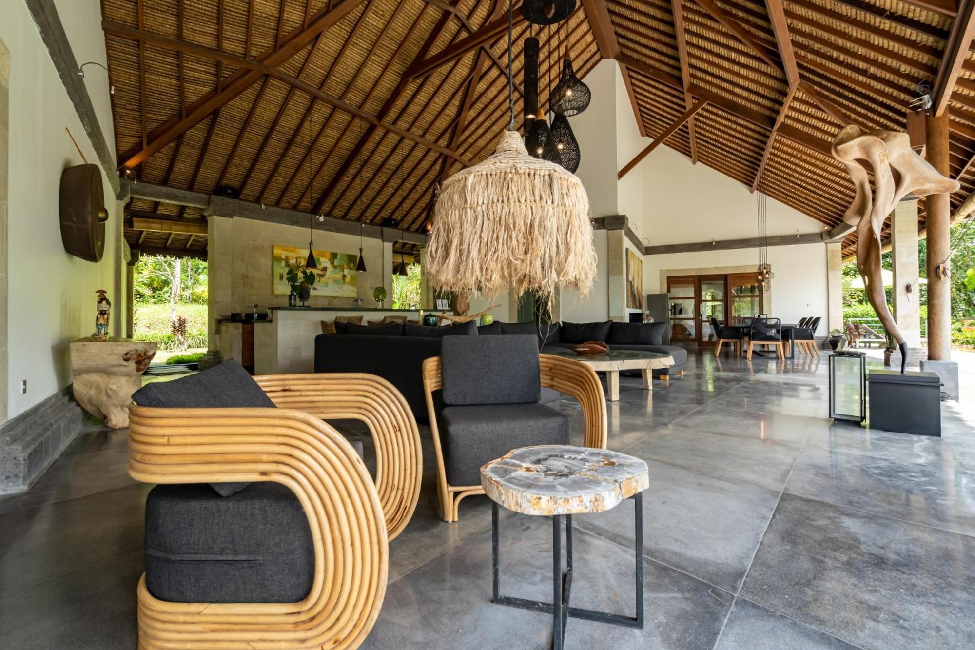 Themma Jungle - Sumptuous 3br Luxury With Majestic Jungle View North Of Ubud